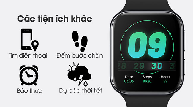 đồng hồ thông minh Oppo Watch fullbox zin giá rẻ hà nội tphcm